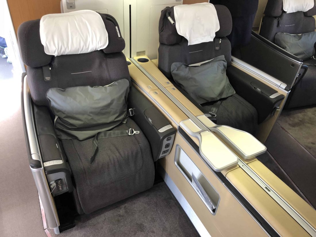 Lufthansa First Class Doubleseats