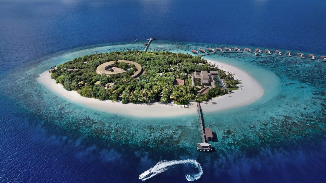 Park Hyatt Maldives Hadahaa Aerial Island