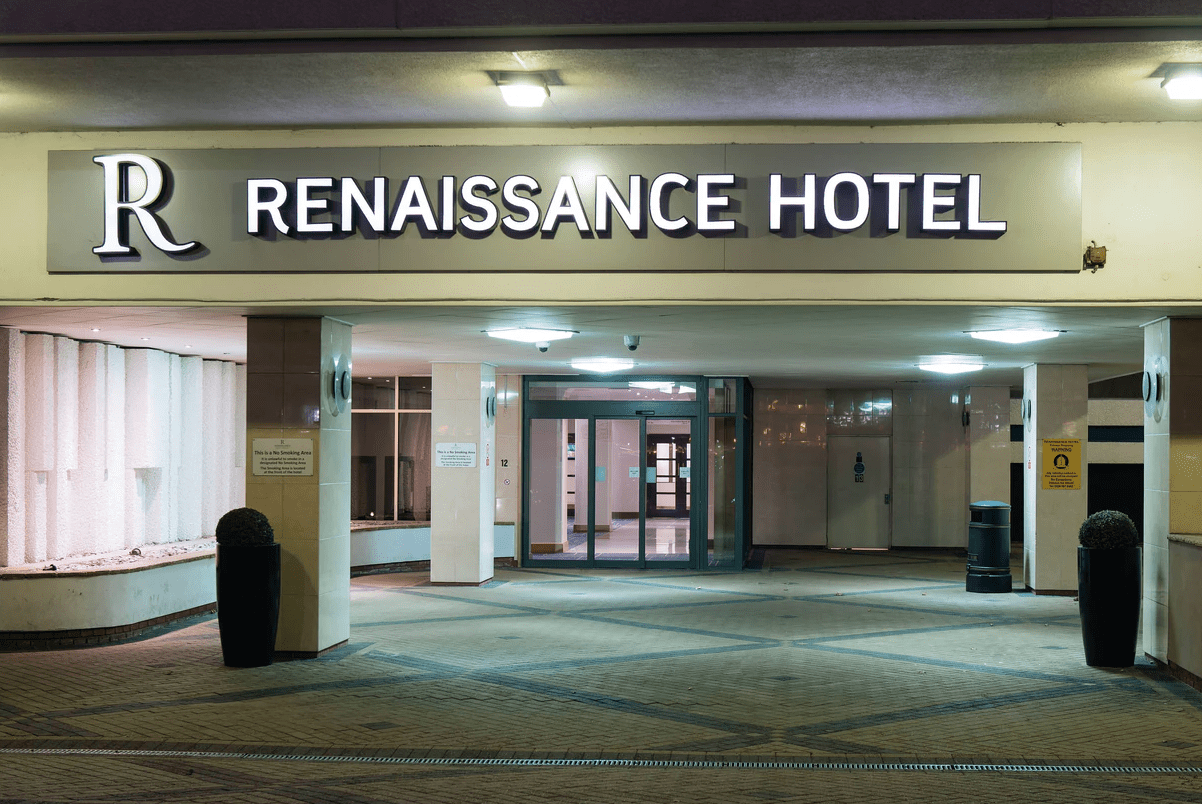 Renaissance LHR entrance