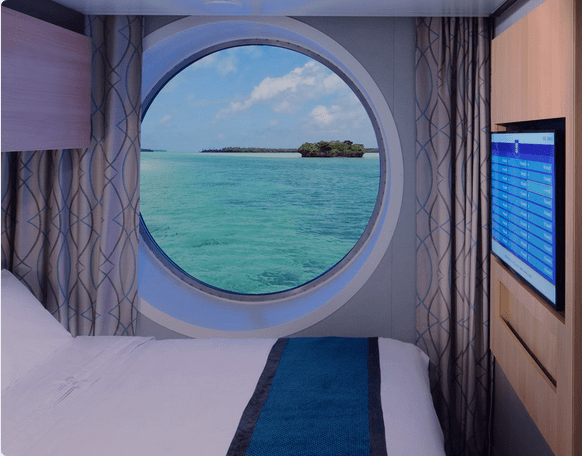 Royal Caribbean Vision of the Seas Ocean view cabin