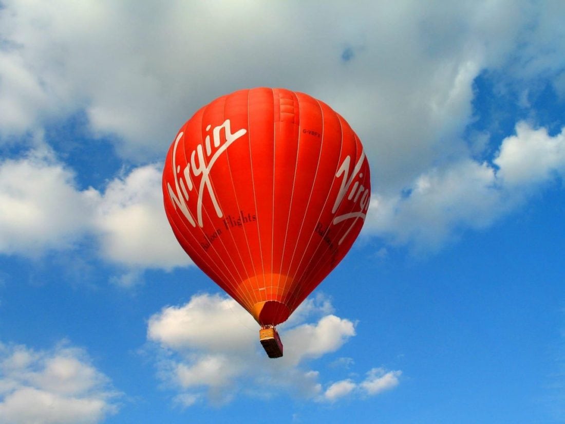 Virgin Balloon Flights Up And Away