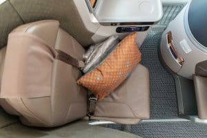 Singapore Airlines Boeing 787 10 Business Class Seat top