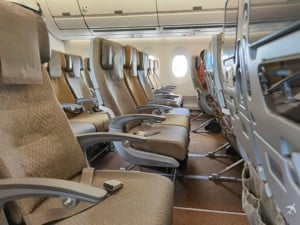 Singapore Airlines CPH FCO Sitze