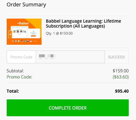 babbel coupon dealz eu travel lifelong subscription languages instead learn year
