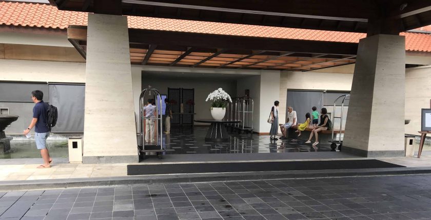 Conrad Bali Review Main Lounge Closed