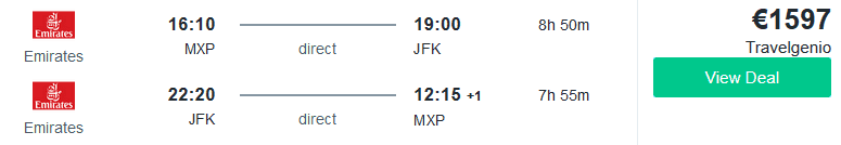 EK MXP JFK C €1597