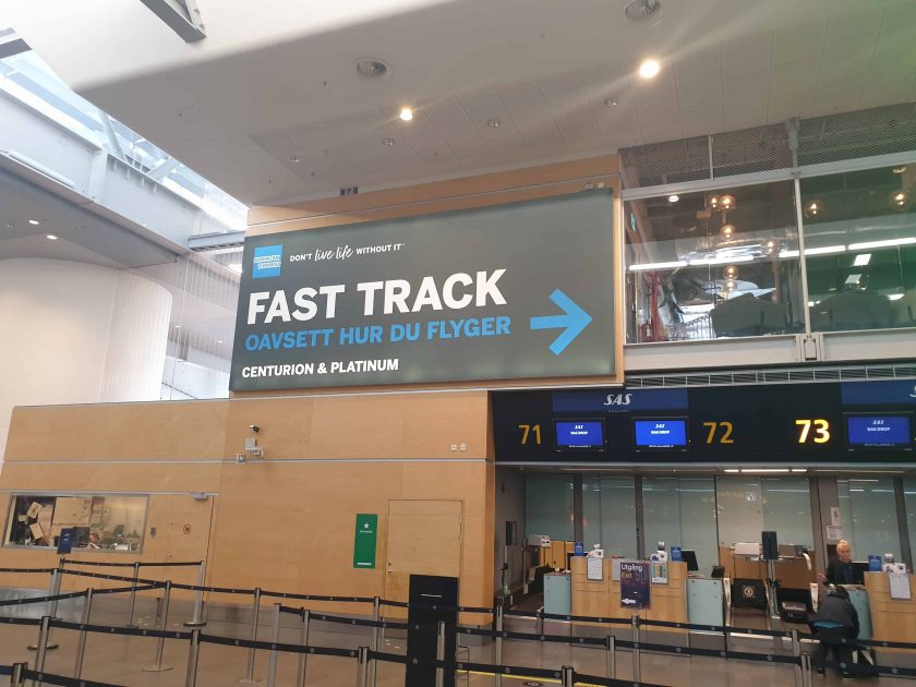 Fast Track Amex Stockholm 1