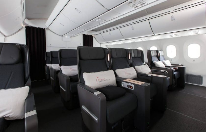 Qantas Premium Economy Class Seats