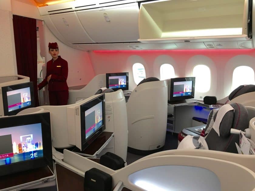 Qatar Airways Business Class 840x630