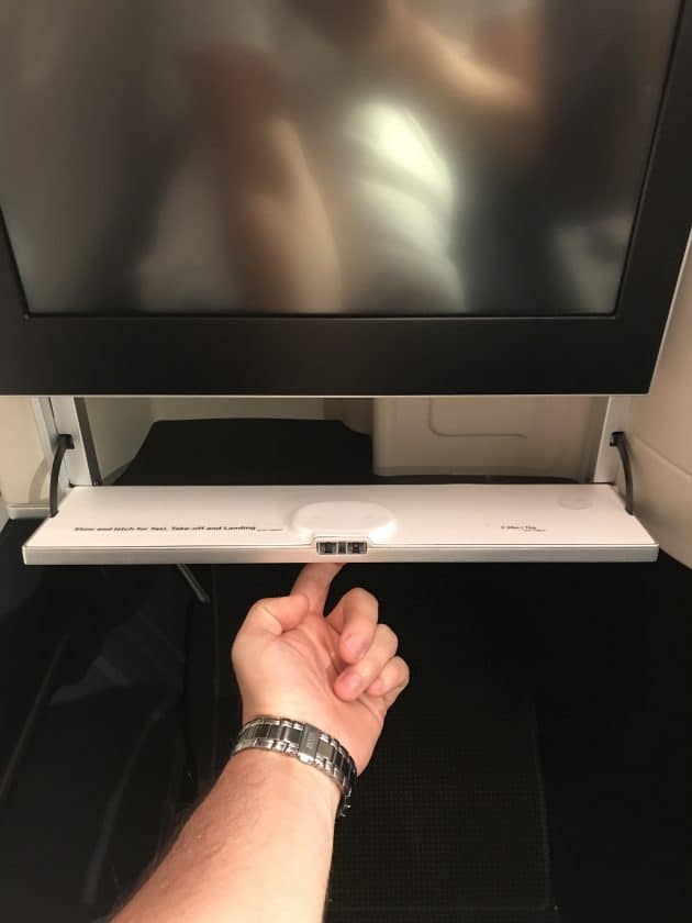 SWISS Business Class Review Seat 4