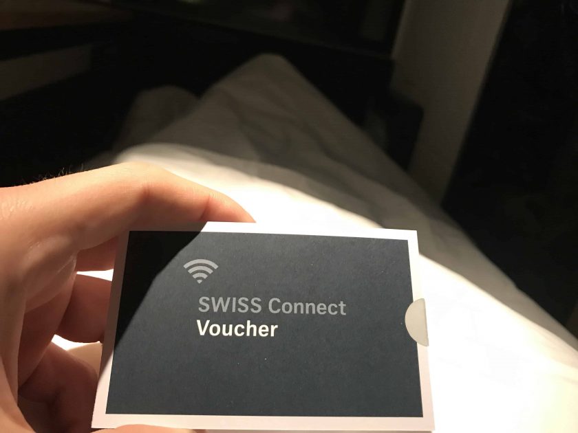 Swiss First Class Review Swiss Connect 50 MB Voucher